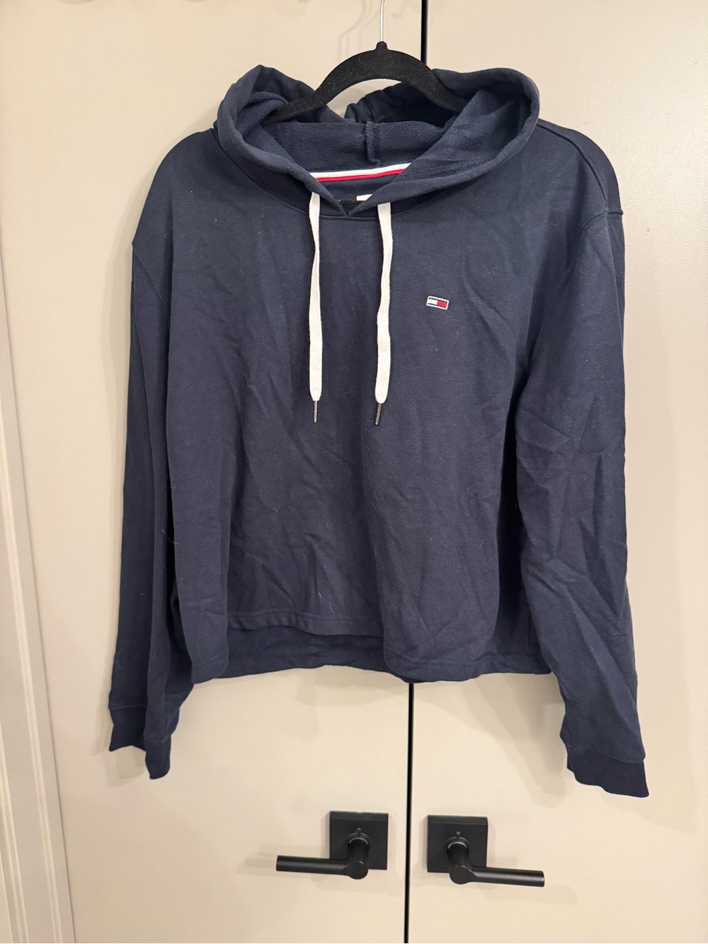 Tommy Hilfiger Women’s Navy Hoodie Sweatshirt